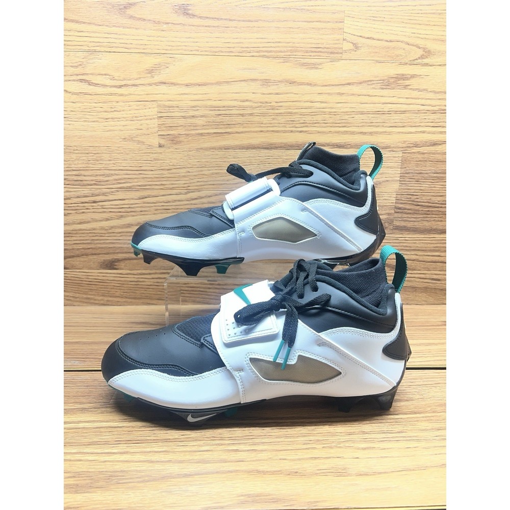 Men Nike Air Diamond Turf 93 TD Emerald Mystic White Cleats HF5298-102 Size 8.5 - Picture 2 of 13